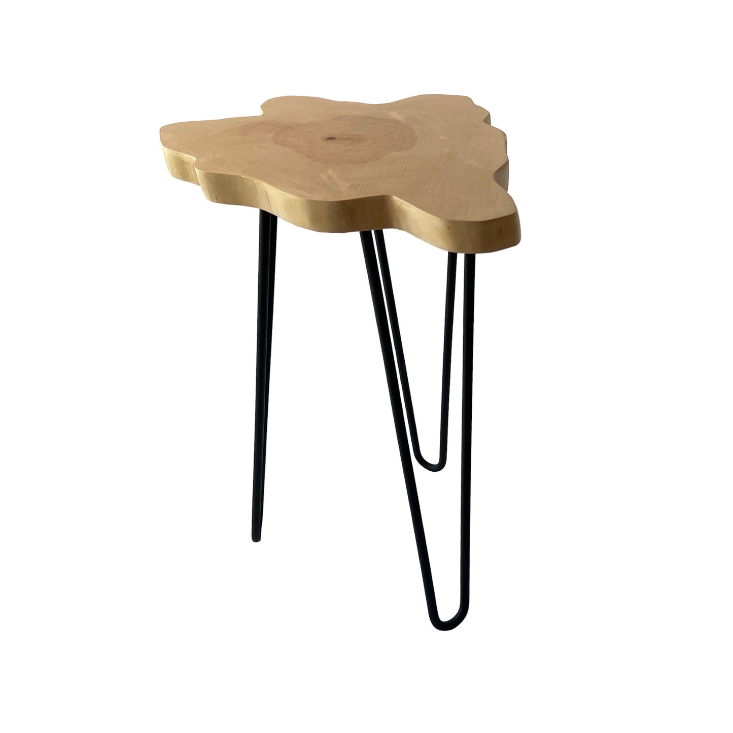 Beržo medžio kavos staliukas