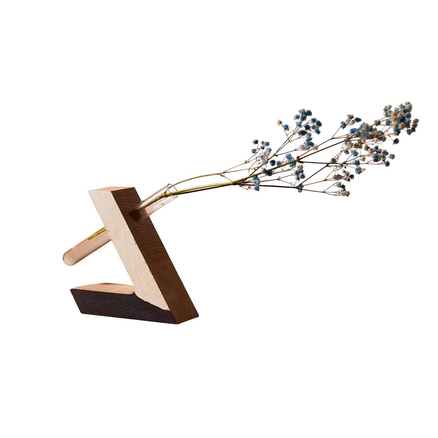 Tapyta švečianti medinė vaza, ąžuolas