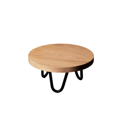 Apvalus medinis gėlių stovas, uosis