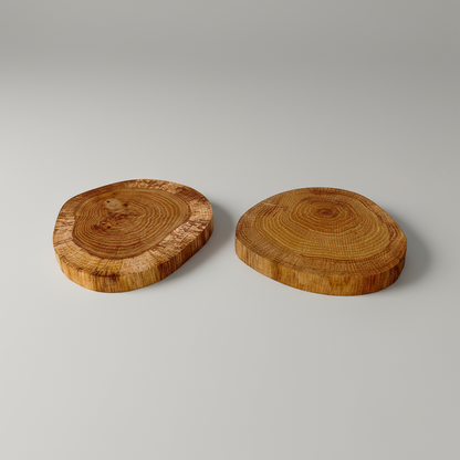 Medinis padėkliukas, ąžuolas