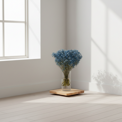 Medinis gėlių stovas, uosis