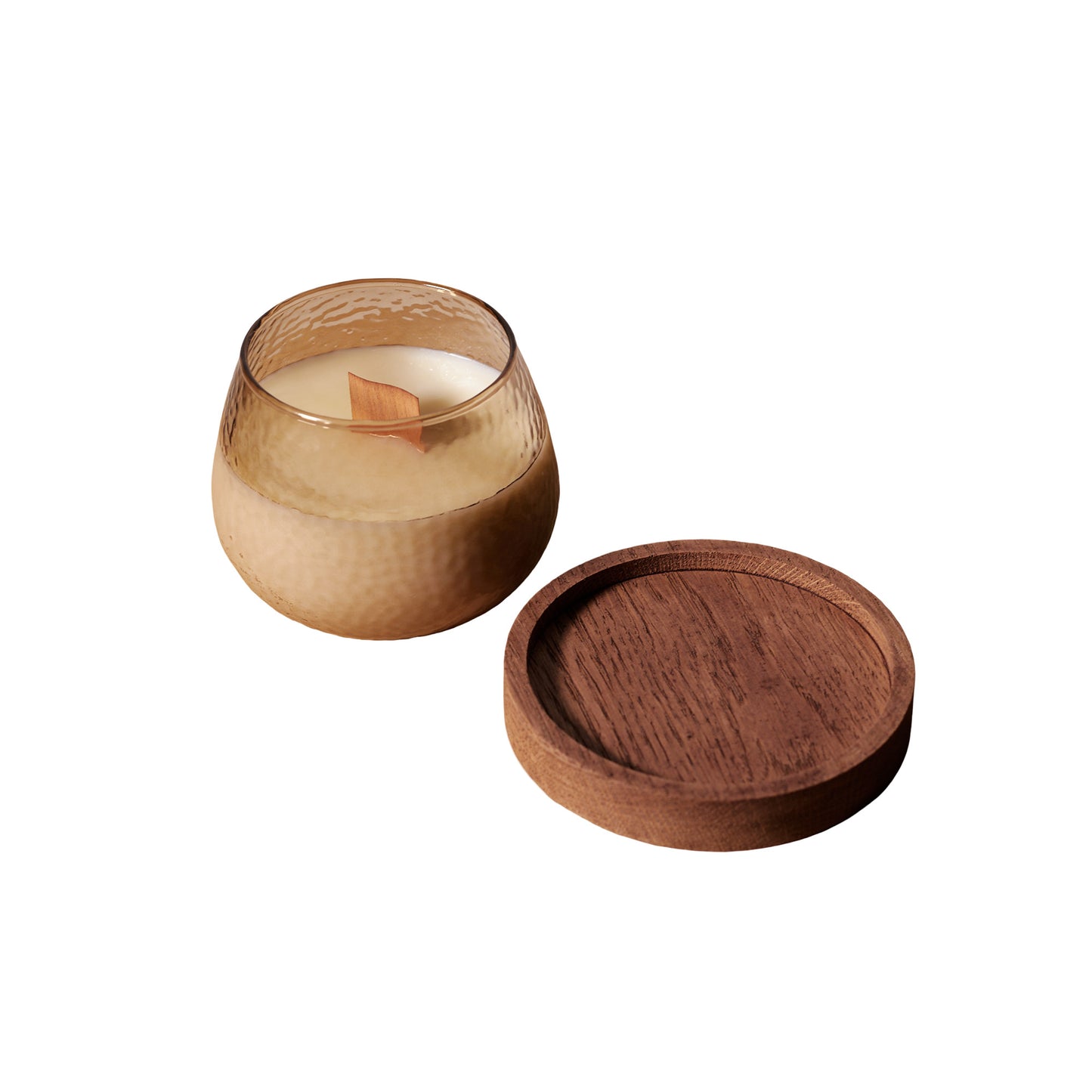 Medinė žvakidė, ąžuolas