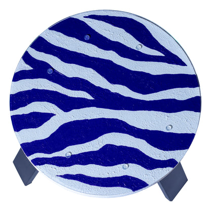 Kolekcinis ąžuolinis staliukas ,,Rhythm of the Zebra''