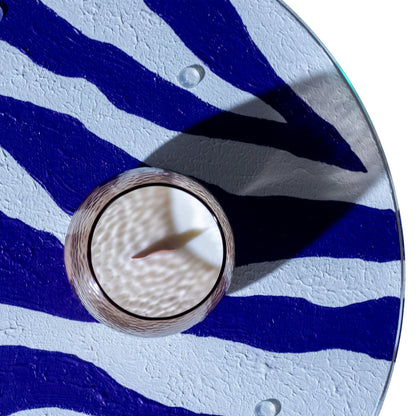 Kolekcinis ąžuolinis staliukas ,,Rhythm of the Zebra''