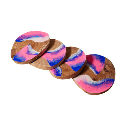 Medinis stalo padėkliukas, ąžuolas