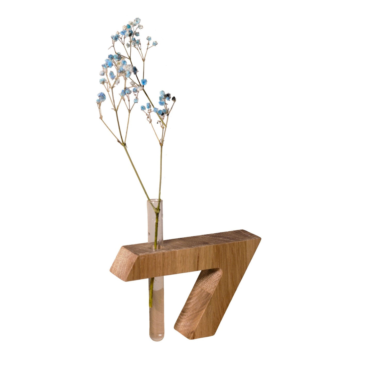 Skulptūrinė medinė vaza, ąžuolas