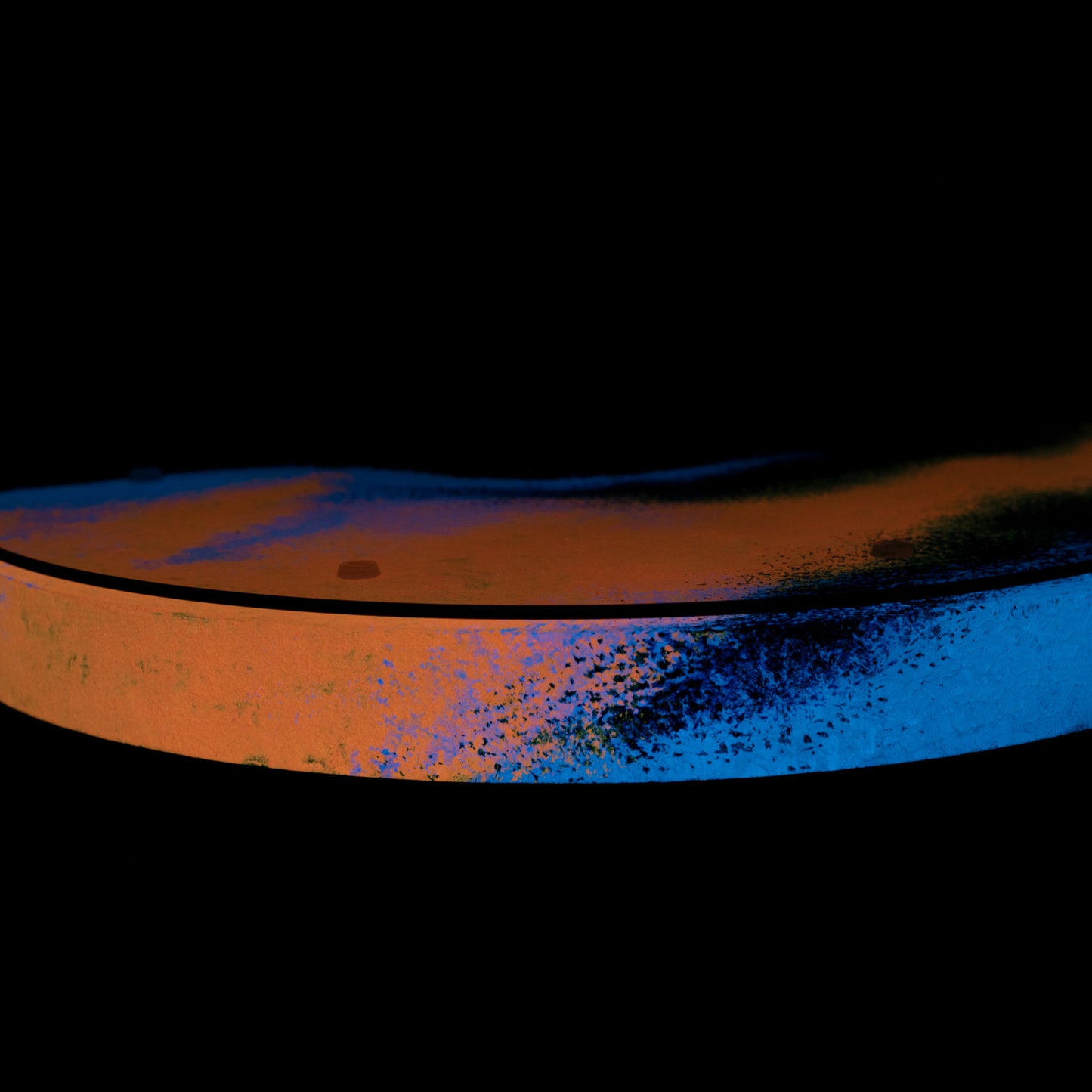 Tapytas medinis kavos staliukas, ažuolas