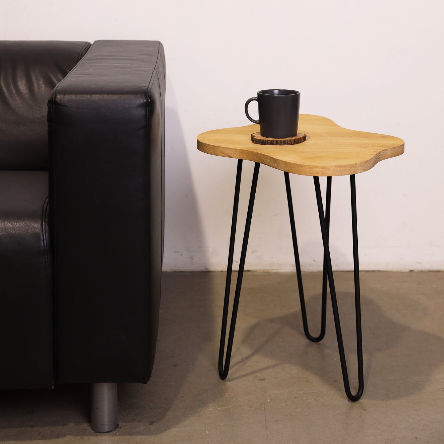 Medinis žurnalinis staliukas, ažuolas