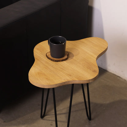 Medinis žurnalinis staliukas, ažuolas